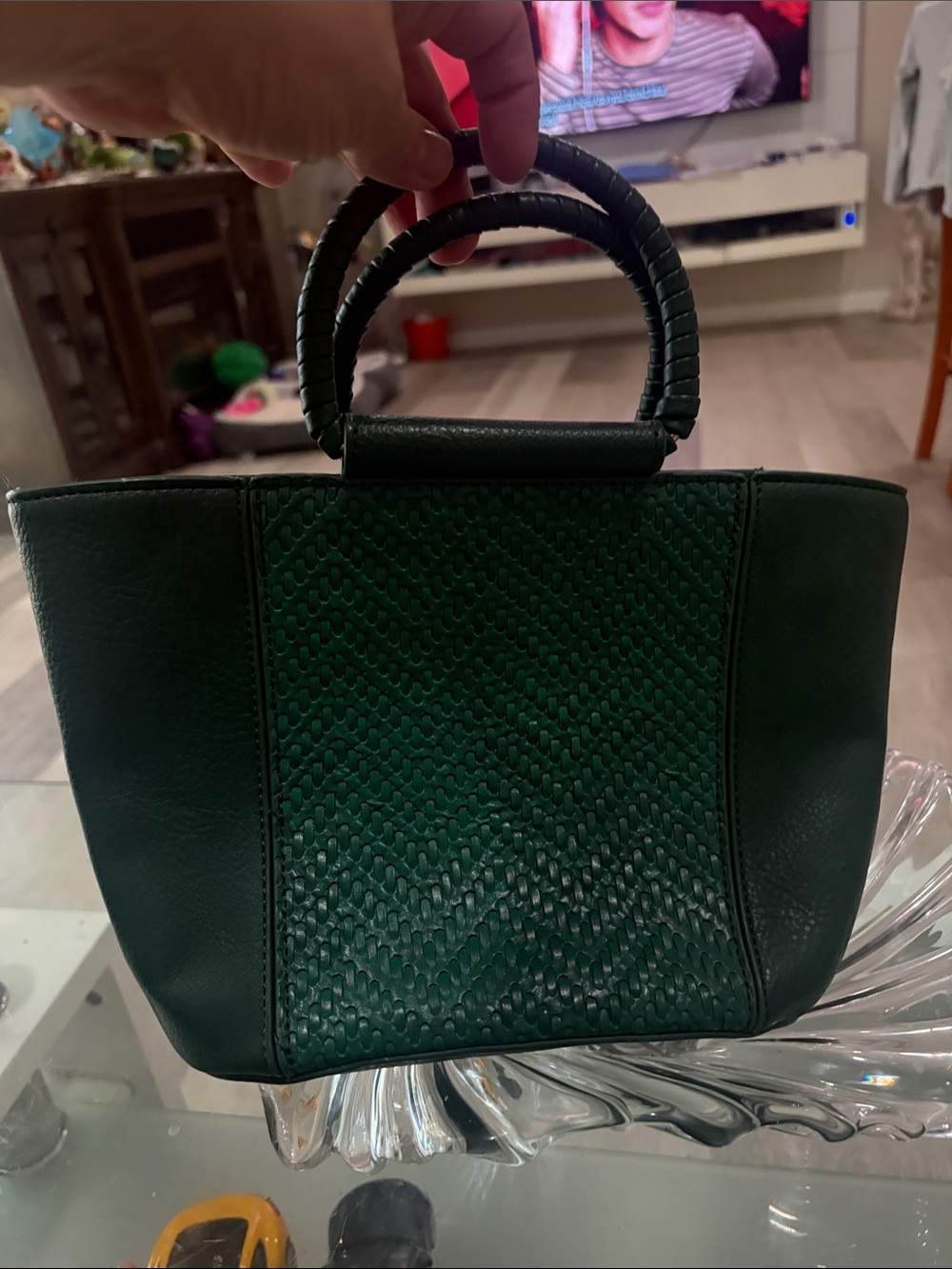 Anthropologie Tortoiseshell  bag.